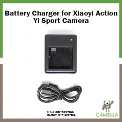 Battery Charger for XiaoMi Xiaoyi Action Yi Sport Camera